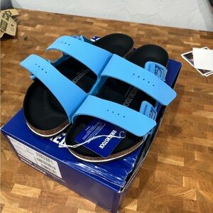 Birkenstock Arizona sz 41 regular sky blue